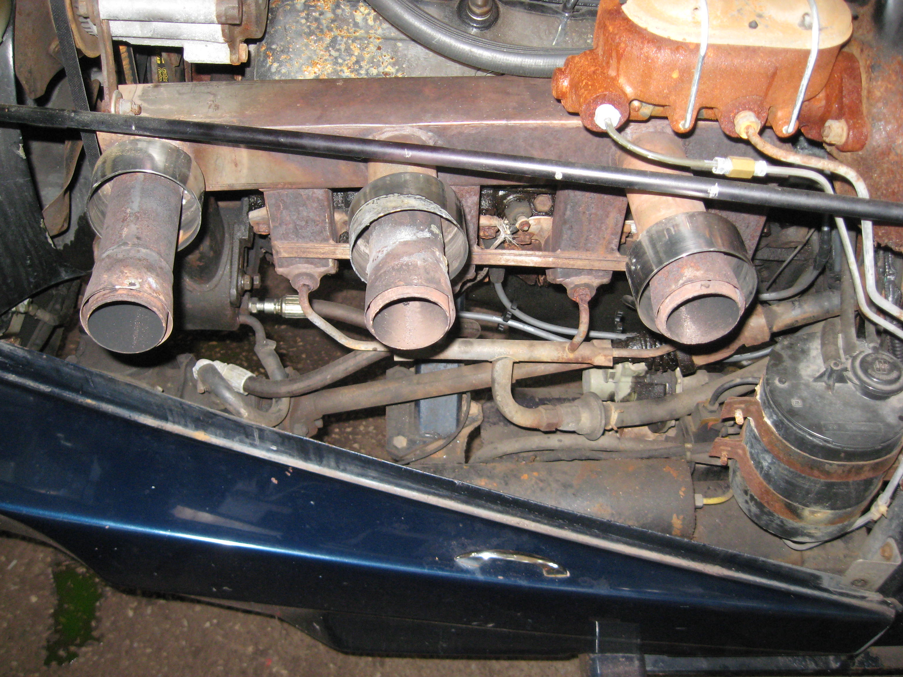 Automotive Exhaust Specialists work